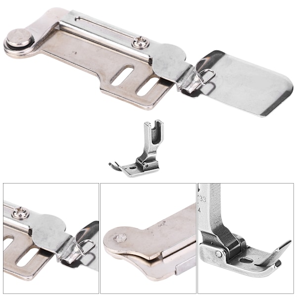 F503 Cambered Hemmer Sy Maskin Trykkfot Folder Nedre Hem Binder3/16