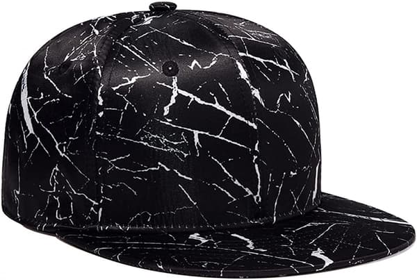 Klassisk Snapback-caps Hip Hop Flat Bill Visor Cap - Unisex Ad D