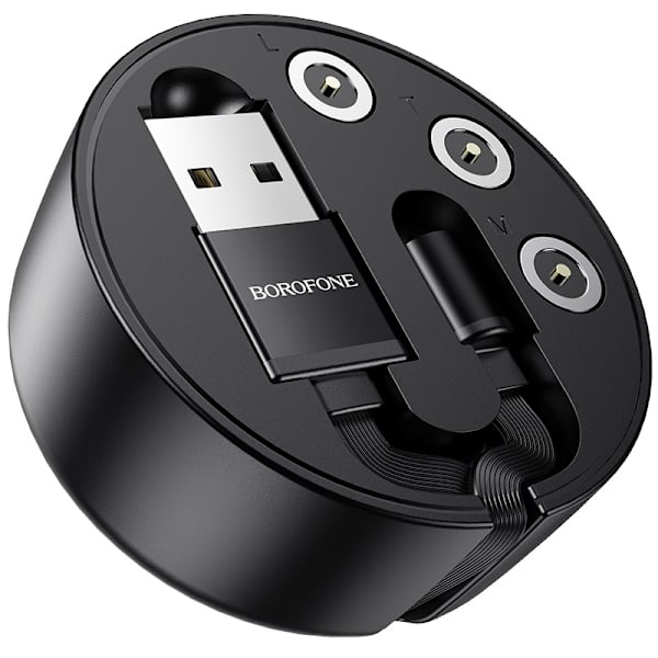 Borofone BU26 et-til-tre magnetisk opladerkabel til Apple