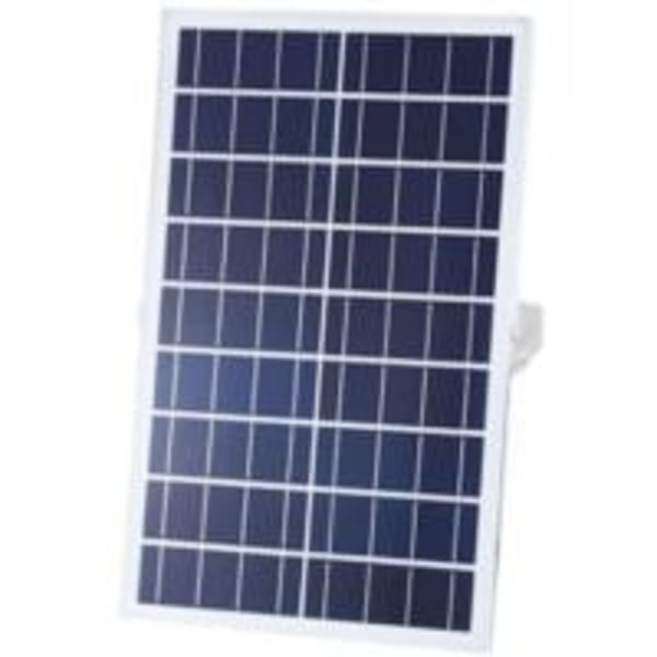 10W 550Lm 3,2V/5,5Ah Solcelle LED-projektør - Dagslys Hvid 6000K