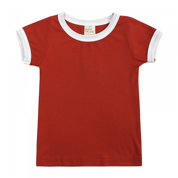 Toddler Solid Cotton Daily Short Summer Pajamas,S(Red)