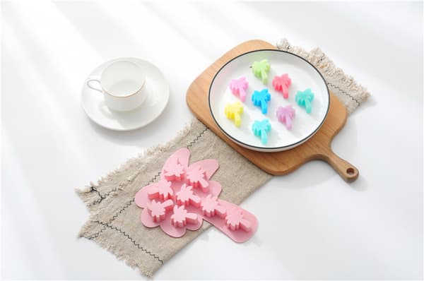 DIY Bakeform i silikon, palmetre, lønneblad, isbitform, kokosnøtt