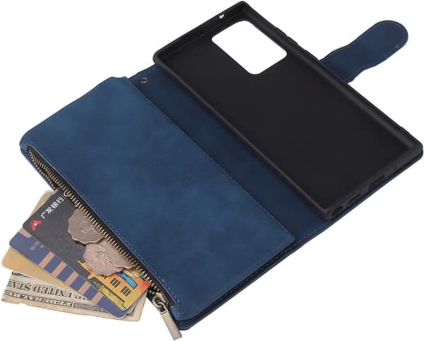 Kompatibel med Samsung Galaxy Note 20 Ultra Wallet Case Te