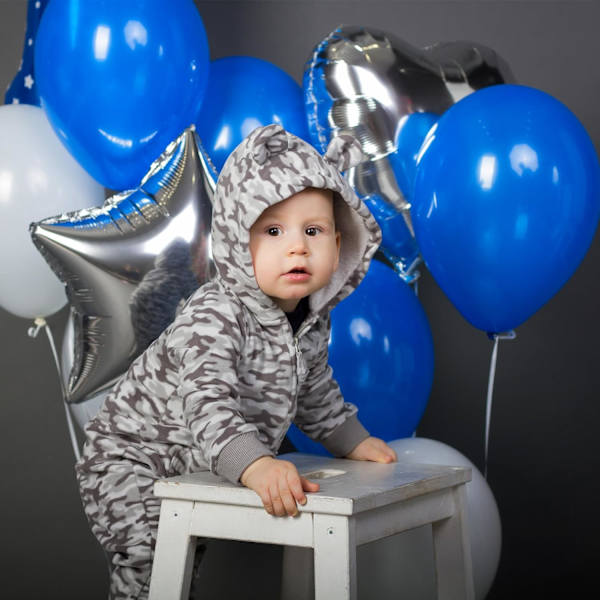 129 kpl tummansinisiä ilmapalloja eri kokoja 18 12 10 5 tuumaa kaariholviin syntymäpäiväsukupuolen paljastukseen vauvakutsuihin valmistujaisjuhliin koristeluun Dark Blue