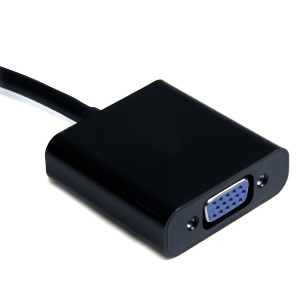 Micro HDMI til VGA-konverter Micro HDMI til VGA-videokonverteringskabel 1080P 0,2m, 2-pak