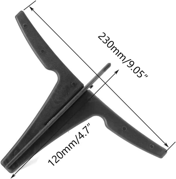 Solid og sammenleggbart instrumentstativ, sikker stativbase for trompet og kornett, kompakt bærbart design, avtakbart for enkel oppbevaring A- 4 Legs
