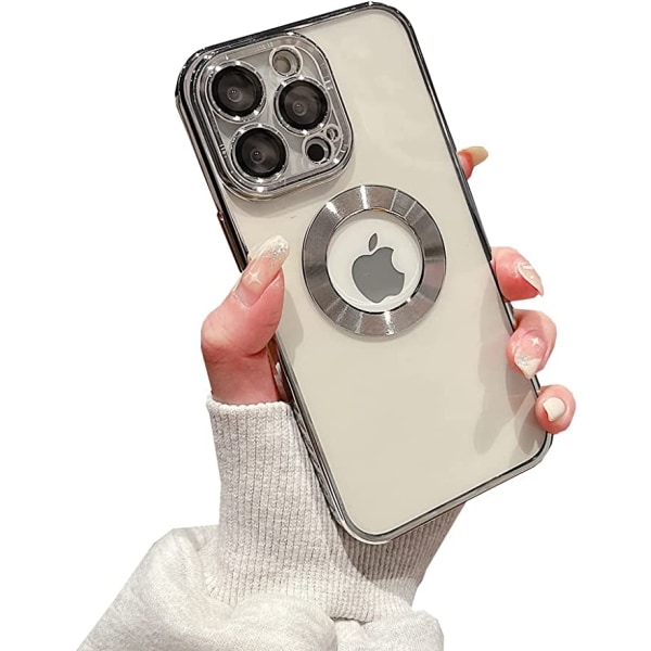 Kompatibel med iPhone 12 Pro case med kameralinsskydd