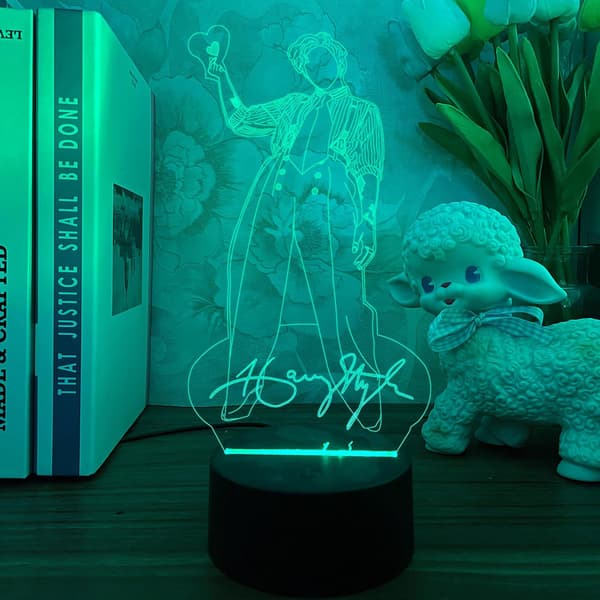 3D Sanger Idol Nattlys Gave Til Fans Soveromsdekor Lys