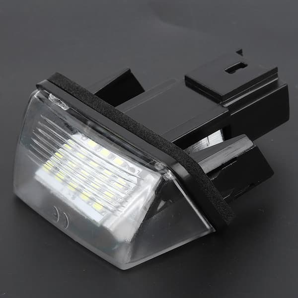 2 stk. 18 LED Venstre & Højre Nummerpladelys Lampe til Citroen C3 2002‑2009