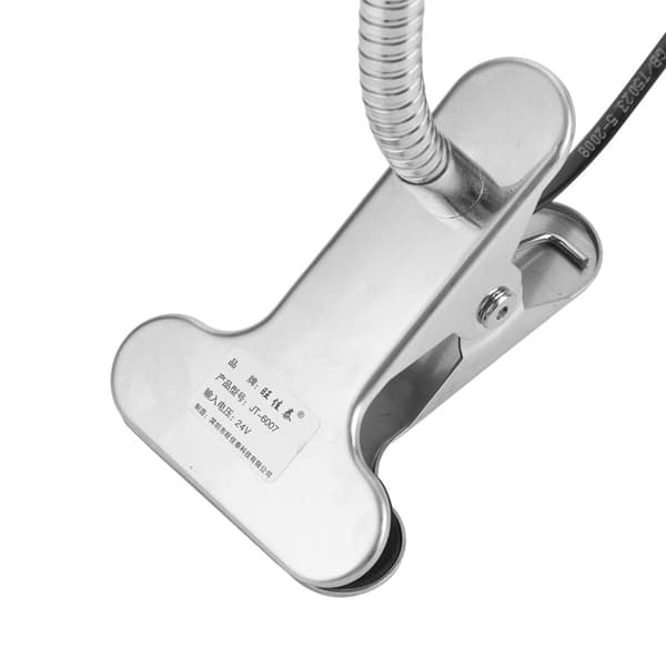 LED-maskinarbetslampa Svanhalsklämma/Fast bas Clamp Switch Lamp (#03)