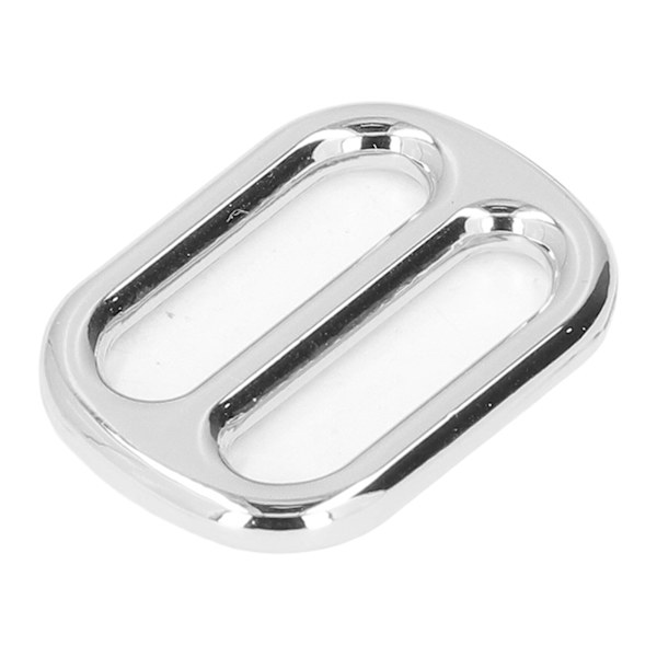Justerbart spänne med pläteringsprocess DIY matchande fint utförande bärbar metallspänne silver