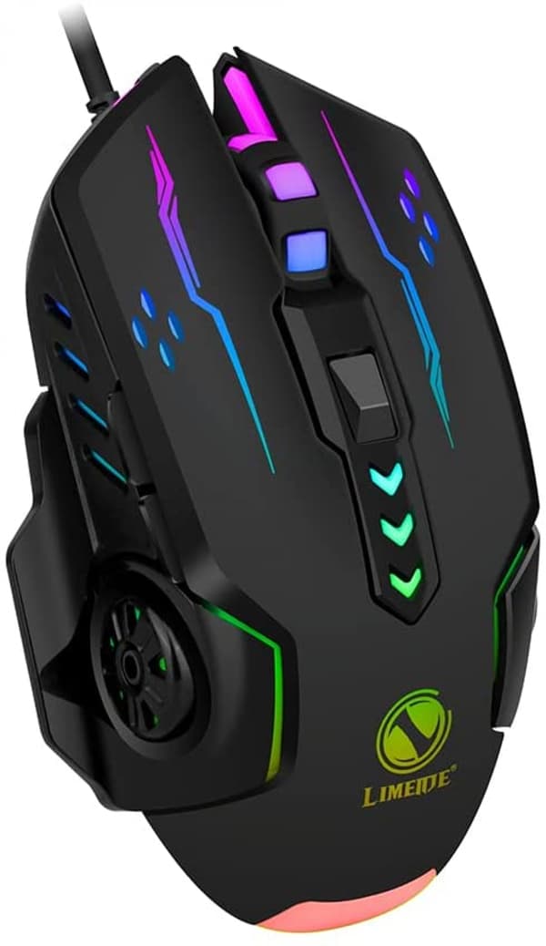 USB Kablet Mus 3 Knapper Ergonomisk Kontor Gaming Mus 4-Lev