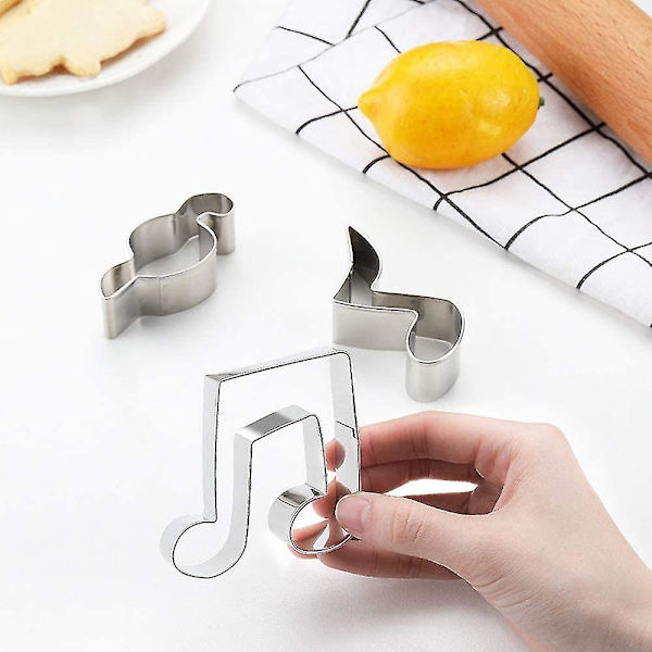 Music Notes Cookie Cutters Set 8st Music Note Fondant Mo 3ca0 Fyndiq