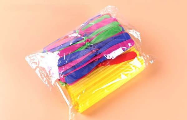 Plastisk Libelle Plast Bambus-Copter Bambus Libelle Mu