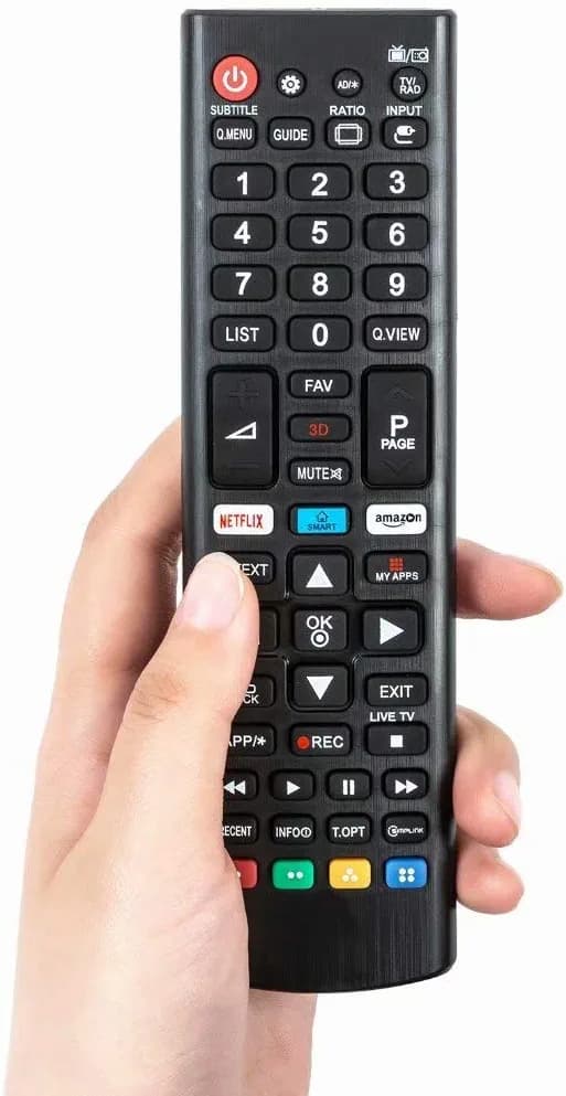 Erstatning Universal Fjernkontroll Kompatibel for LG Smart