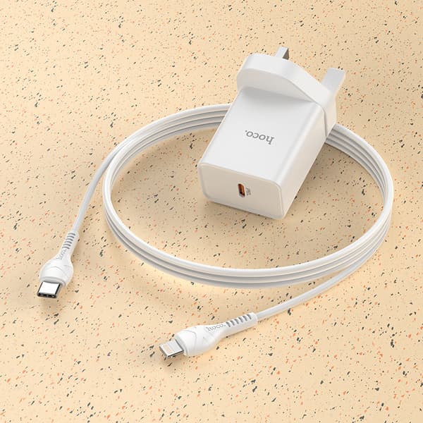 hoco. NK6 Onda enkeltport PD20W oplader egnet til iPhone