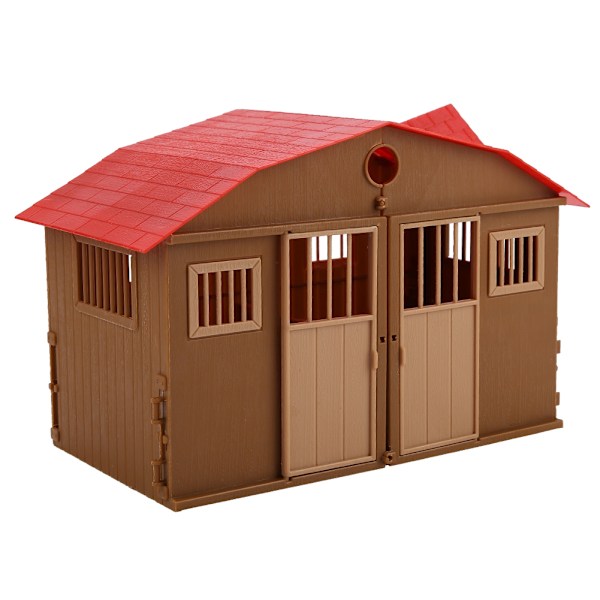 Barnleksak Tillbehör Set Simulering Mini Bondgård Scen Modell