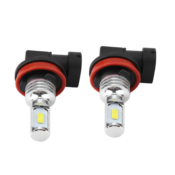 1 Par Universal 6000K Bil LED Vita Dimljus (H8/H11)