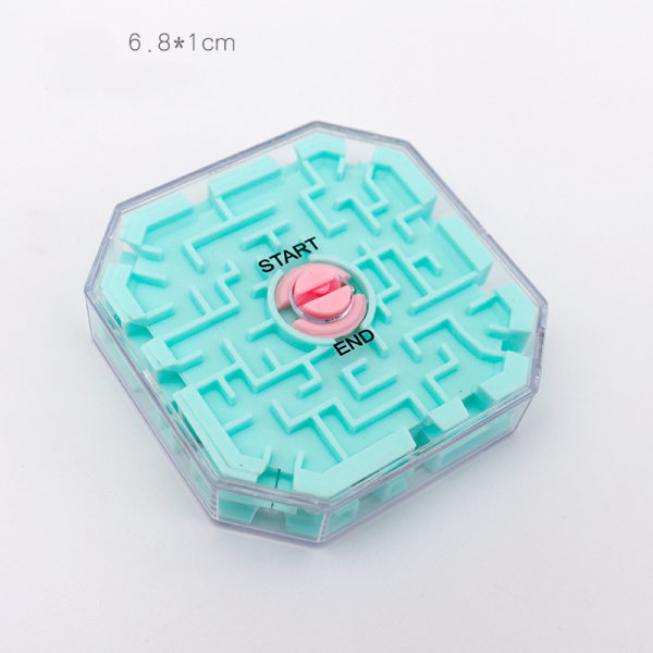 3D-pulmapelipallo ja minikuutio, 3D-labyrinttipallo, aivoteet