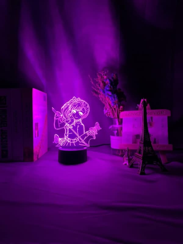 Demon Slayer Kamado Nezuko 3D Illusjon Nattlampe, Crea