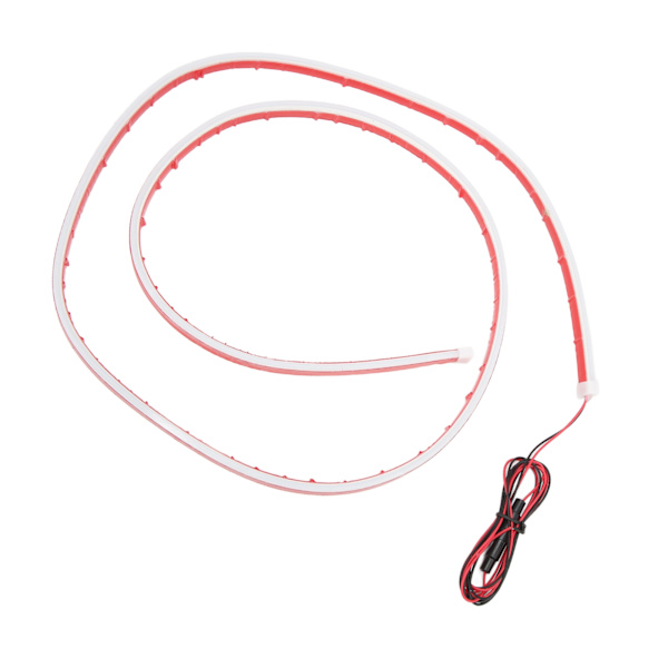 1,5m Bilhettelysstripe 12V 5W Høy Lysstyrke Universal Vanntett Eksteriørlysstripe for Frontpanser