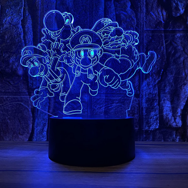 Söta Super Mario och Luigi figurer Yoshi Mario Bros Anime