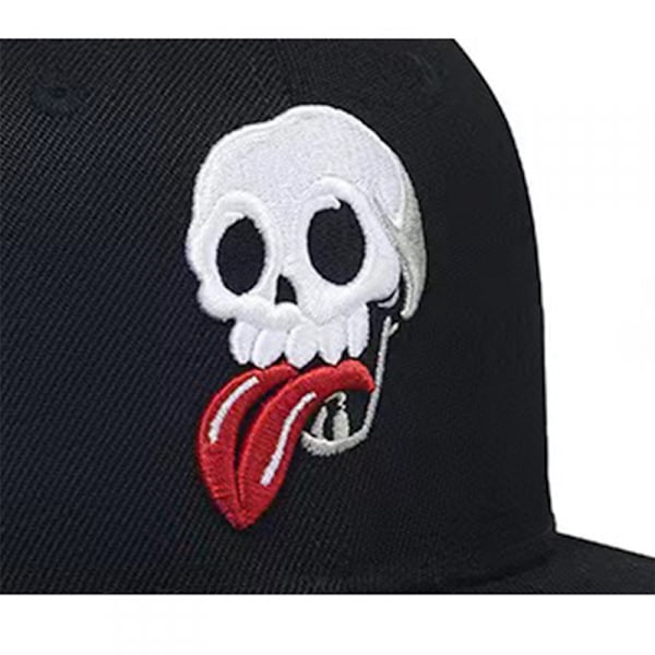 Broderte hatt baseballcaps klassisk truckerhatt justerbar