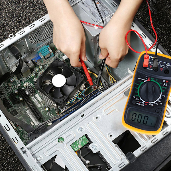 16-delad justerbar temperatur elektrisk lödning svets järn multimeter verktygssats
