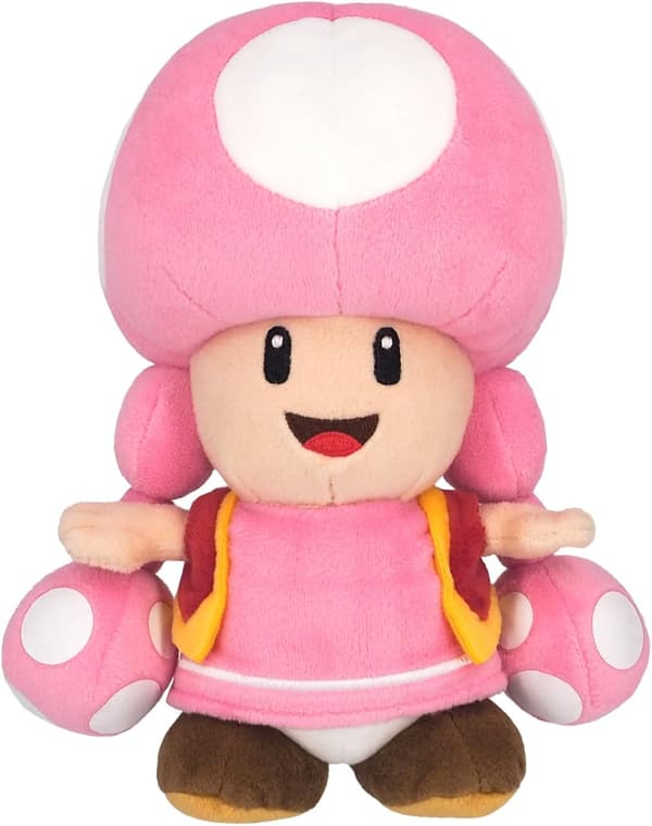 Sanei Super Mario All Star Collection AC33 Toadette 6.7\" Pehmolelu
