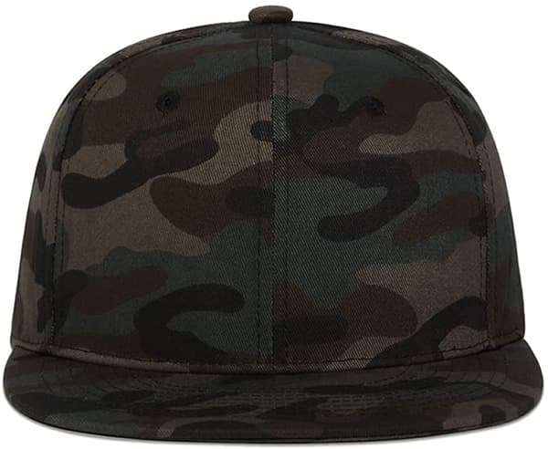 Klassisk Snapback-caps Hip Hop Flat Bill Visor Cap - Unisex Ad L