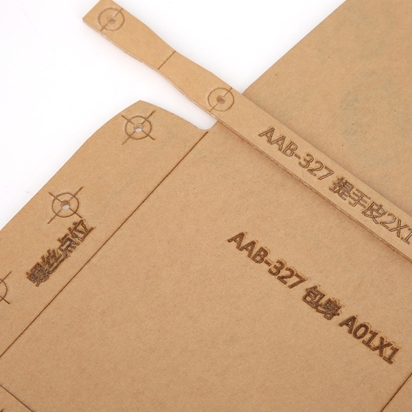 Akryyli käsilaukku lompakko malli stencil DIY käsintehty nahkatyöt muotti