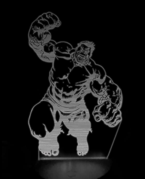 Hulk Smash 3D nattlys