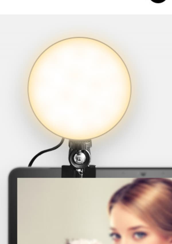 Selfie LED Lys Ring Clip Kamera Fyld Lys Lamper Til Telefon