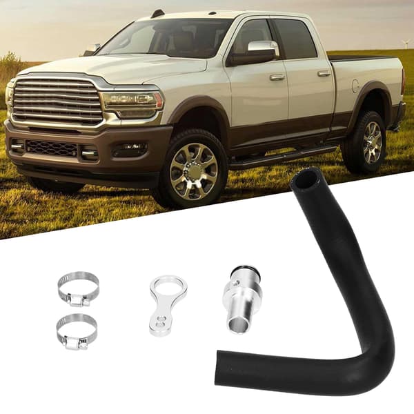 Kølemiddel Bypass Slange Barb Adapter Kit Udskiftning til Dodge Ram Cummins 2009 - 2019