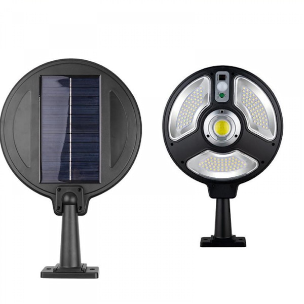 Solcellelamper Udendørs, Solcellelamper med bevægelsessensor med 3 belysningstilstande 153 LED