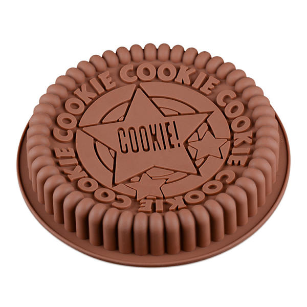 Giant Sandwich Oreo Big Cookie Cake Pan 9 Inch Rock Star Brød Bagning Silikoneform