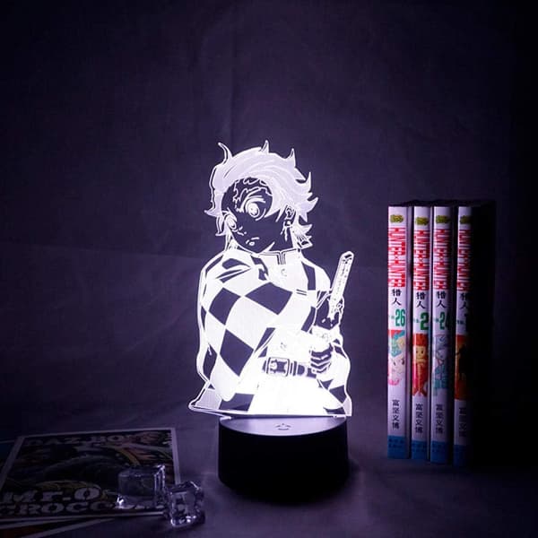 3D Natlys Illusion Dekoration Gaver Jul Demon Sla