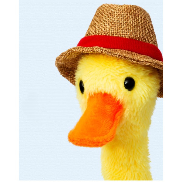 1 lärande tunga anka leksak semester present - repeating duck co