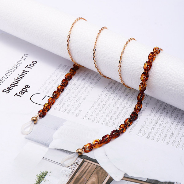 Teensery Retro Beads Chain Eyeglasses Holder Strap Eyewear