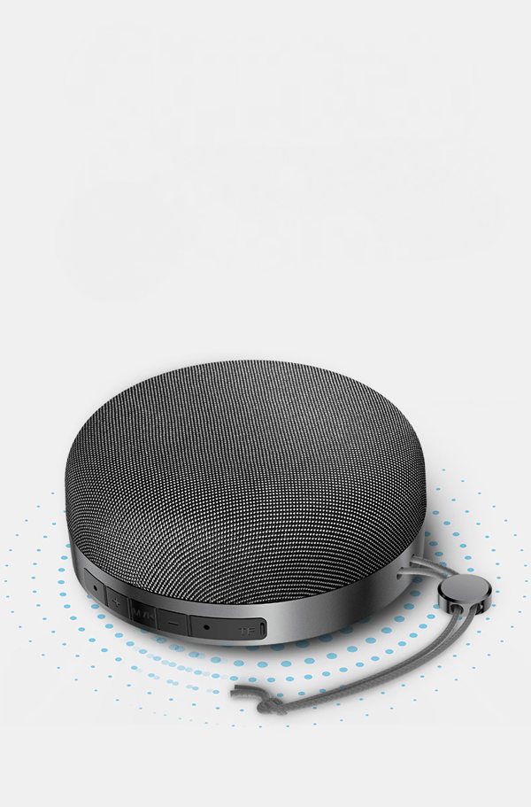 Bluetooth-højttaler, bærbar trådløs højttaler med 5w stereo