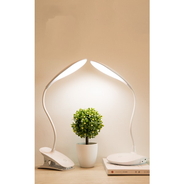 LED Skrivebordslampe 3 Lysmoduser Trinnløs Dimming, Bordlampe