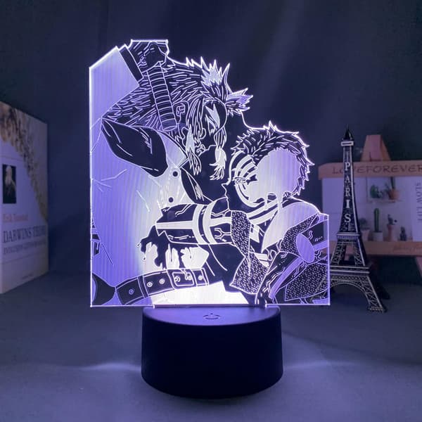Demon Slayer Kamado Nezuko 3D Illusjon Nattlampe, Crea