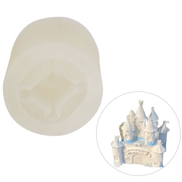 Silikonform Transparent Slottform for DIY Håndlaget Håndverk Anheng Dekorasjon