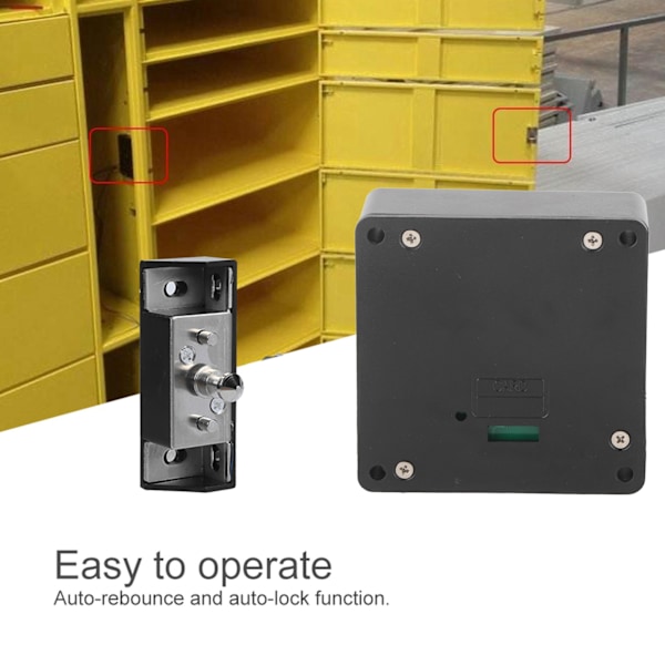 Kotitoimiston RFID-älylaatikon lukko Älykäs kaapin lukko Elektroninen näkymätön lukija