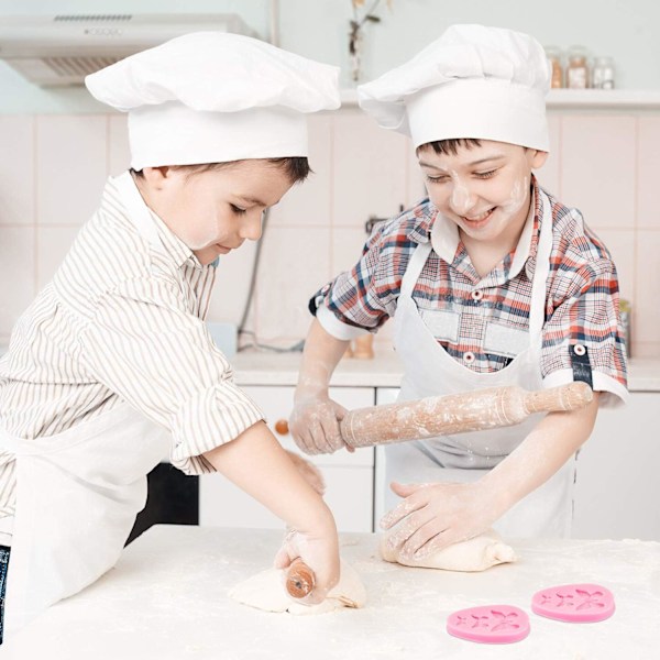 2 kpl Perhonen Silikonimuotteja Fondant-Kakkujen Leivontaan Cupcake-Koristeluun Perhonen Muotoinen Suklaalauta Kotitekoiseen Kakkuun DIY-Polymeerisaveen