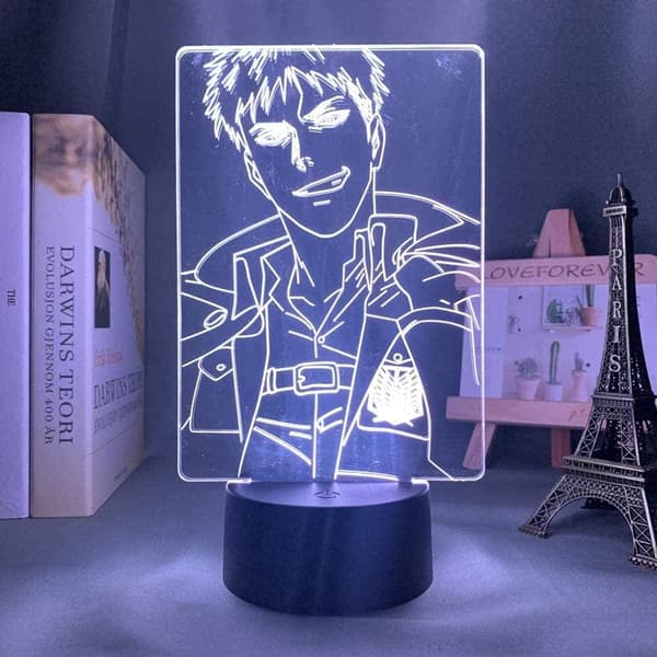 Attack on Titan 3D Anime Lamp Natt Levi Ackerman Illusion N
