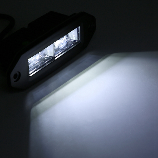 40W Flomlys LED-lyslist Baklys Kjørelys Tåkelys for Jeep ATV UTV SUV Truck BoatD Light B