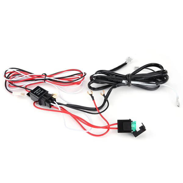 12V 40A Universal Tåkelysbrytertråd Relé Ledningsnettsett for LED-lys