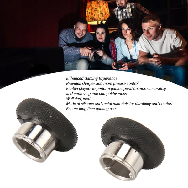 2 stk joystick tommelgrep profesjonell erstatning tommelgrep deksel for XBOX for Switch spillkontroller
