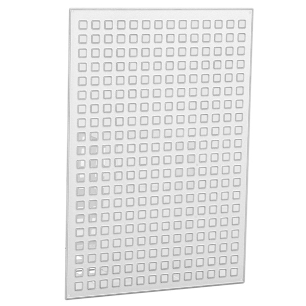 Präglingsstans i kolstål, dekorativ stencil för DIY-skrotbok och pappershantverk